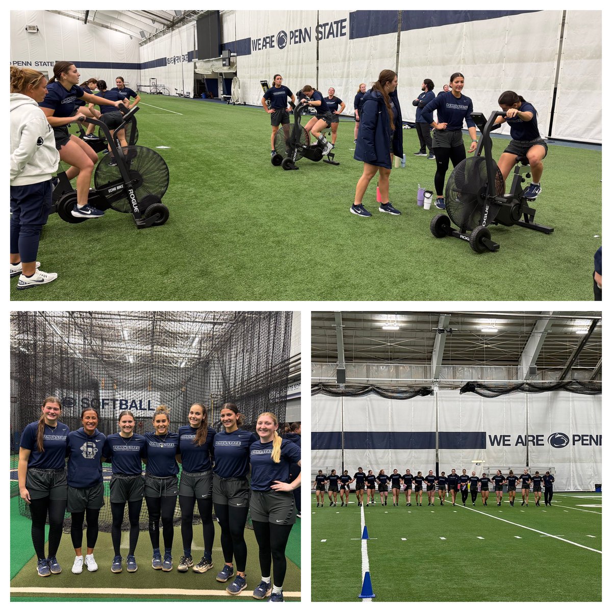 Always Great to be back with Our Squad!!💪😬 #WeAre #AllIn #Team61 <a href="/PennStateSB/">Penn State Softball</a>