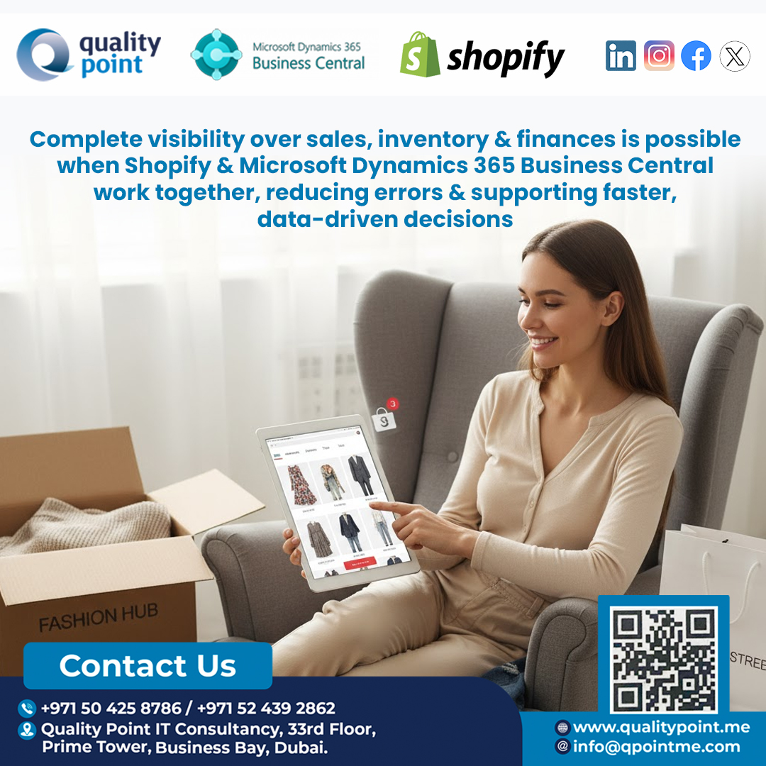 qualitypointdxb's tweet image. 𝗠𝗮𝗻𝗮𝗴𝗶𝗻𝗴 𝗦𝗵𝗼𝗽𝗶𝗳𝘆 𝘁𝗵𝗿𝗼𝘂𝗴𝗵 𝘀𝗽𝗿𝗲𝗮𝗱𝘀𝗵𝗲𝗲𝘁𝘀 𝗼𝗿 𝗱𝗶𝘀𝗰𝗼𝗻𝗻𝗲𝗰𝘁𝗲𝗱 𝘀𝗼𝗳𝘁𝘄𝗮𝗿𝗲𝘀 𝘄𝗮𝘀𝘁𝗲𝘀 𝘁𝗶𝗺𝗲 𝗮𝗻𝗱 𝗶𝗻𝗰𝗿𝗲𝗮𝘀𝗲𝘀 𝘁𝗵𝗲 𝗰𝗵𝗮𝗻𝗰𝗲 𝗼𝗳 𝗲𝗿𝗿𝗼𝗿𝘀.

#BusinessCentral #MicrosoftDynamics #dynamics365 #microsoft #crm