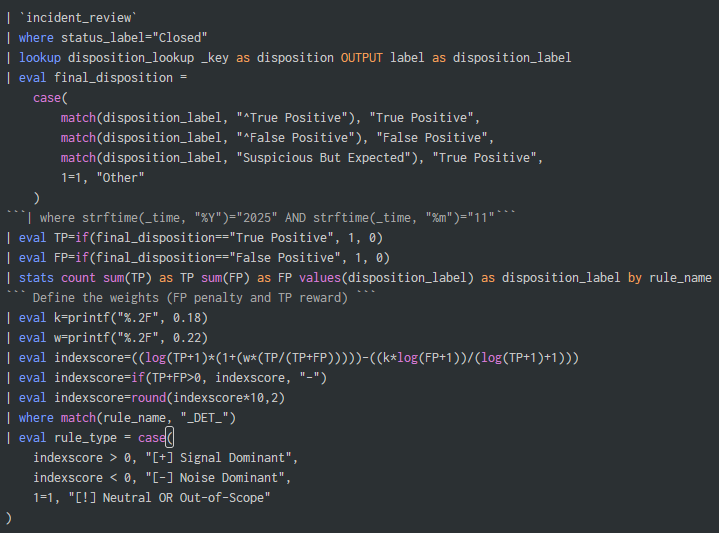 0xAsperheek's tweet image. detect.fyi/introducing-th…
Always a gread read by @ateixei 
Created a splunk query using the same concept to measure detection rule quality.
#Splunk #DetectionEngineering