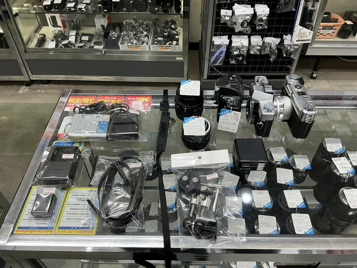 現状品、ジャンク品入荷しました^. ̫ .^ #トップカメラ