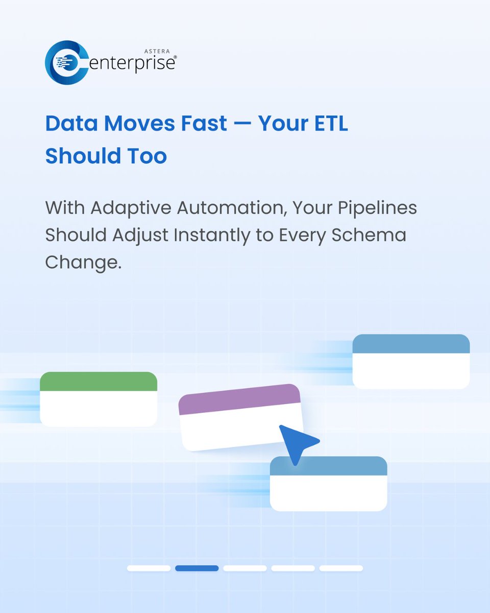 _Centerprise's tweet image. Say goodbye to manual integrations. Say hello to effortless automation!

With Astera Centerprise, you build faster, scale smarter, and stay ahead.

👉 Book your personalized demo today!
astera.com/contact/
.
.
.
#DataIntegration #ETL #ETLPipelines #DataAutomation…