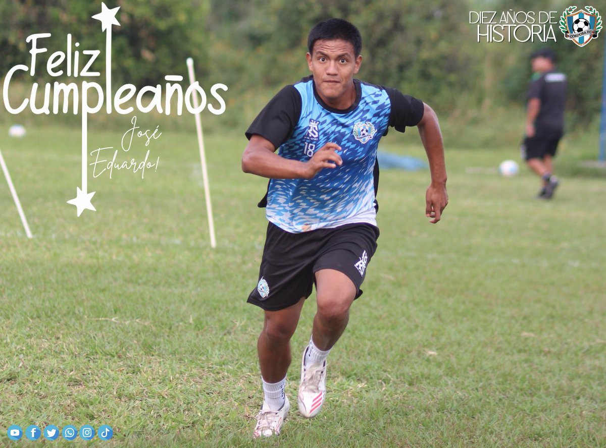 cordoba_fc3's tweet image. #FelizCumpleaños La directiva del Córdoba FC, cuerpo técnico, staff, jugadores y afición, enviamos una calurosa felicitación a nuestro jugador José Eduardo Rodríguez Ponce, quien este martes cumple ¡17 añitos de vida! 

¡Dᴀʟᴇ Cᴏ́ʀᴅᴏʙᴀ FC! 💙