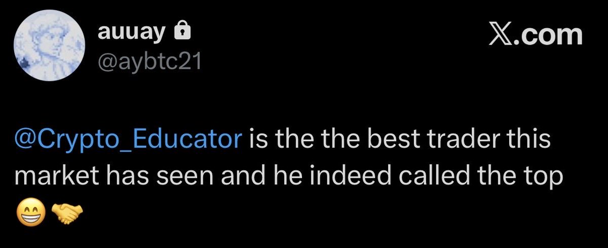 Crypto_Educator's tweet image. Thank you kind ser