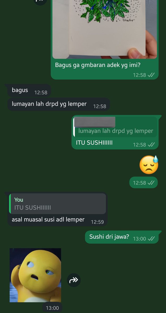 Jjangmeongs's tweet image. Sushi yg menyamar jadi lemper 😓 (maklum masih belajar, ajarin dong hu suhu)

Gambar nasinya susah, ada ide? Yaudah sekian

#colorstudy #colorpen #lemper #sushi #sushisimilikiti