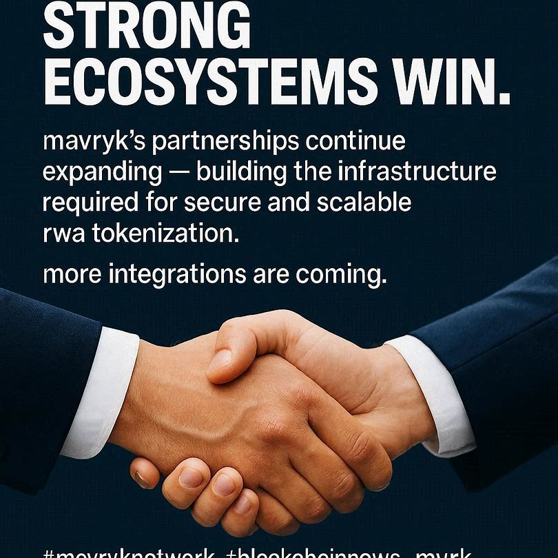 MoradiSmit8666's tweet photo. 🤝 Strong ecosystems win.
Mavryk’s partnerships continue expanding — building the infrastructure required for secure and scalable RWA tokenization.@MavrykNetwork
More integrations are coming.
#MavrykNetwork #BlockchainNews #MVRK https://t.co/hE5hJcAS3d