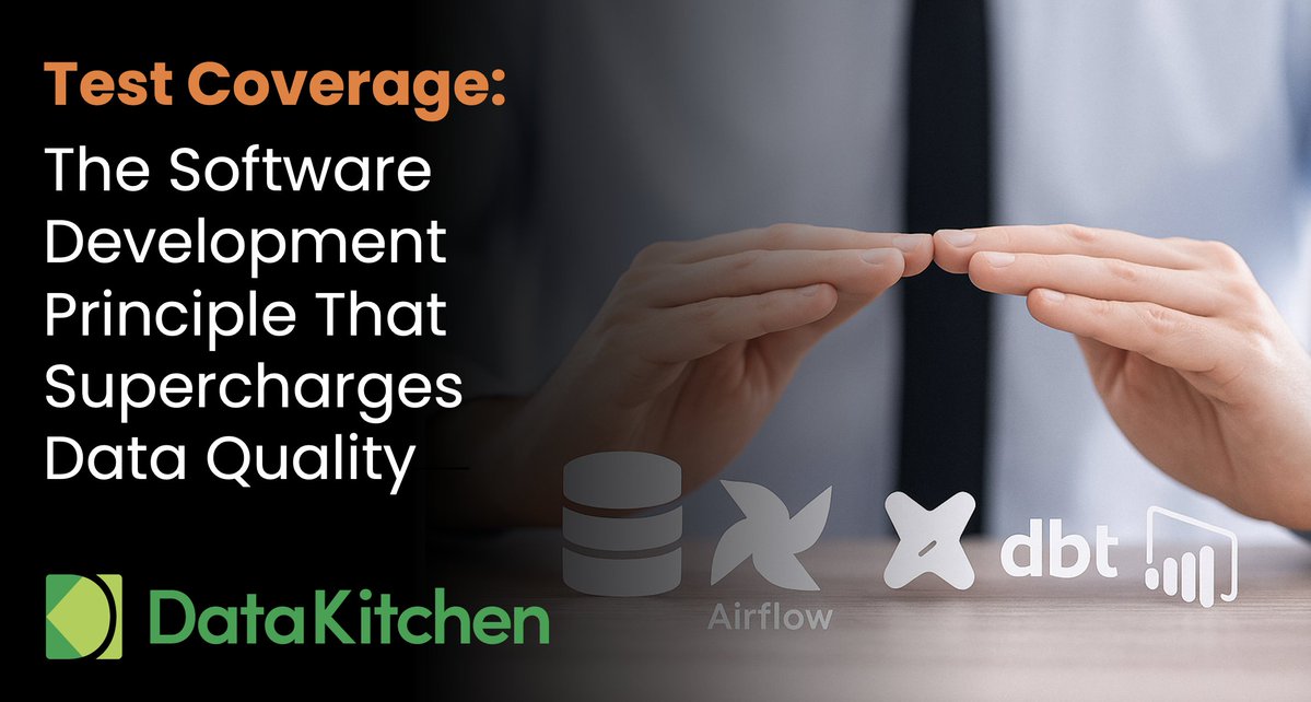 datakitchen_io's tweet image. In software engineering, test coverage is non-negotiable. So why do most data teams still ship data without knowing what’s tested—and what isn’t?
hubs.ly/Q03SnCD_0
#dataquality #opensource #dataobservability #dataops