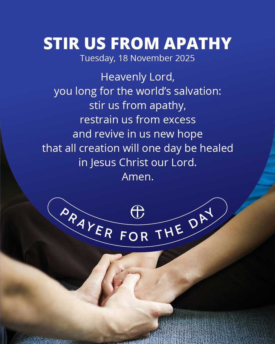 churchofengland's tweet image. Join with us in prayer. 🙏

Today&apos;s prayer is available in plain text and audio formats at cofe.io/TodaysPrayer.