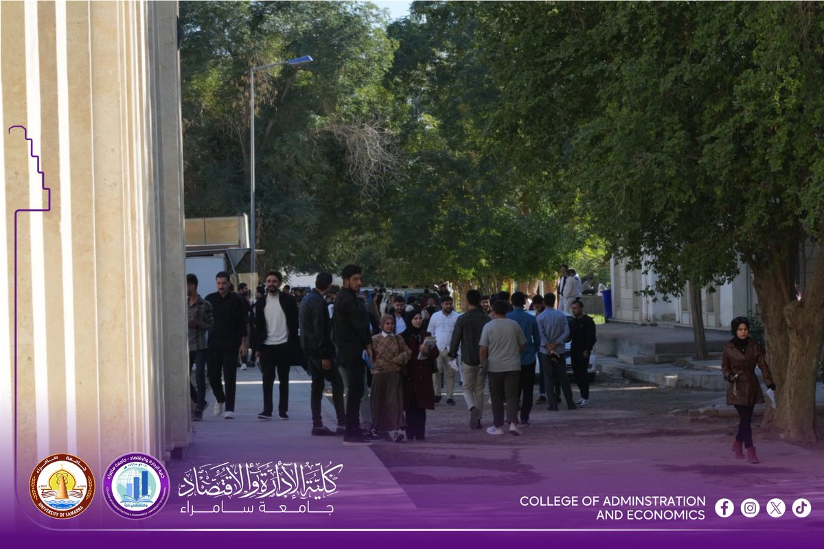 mediacoadm's tweet image. صباح الخير.. من اروقة كلية الإدارة والاقتصاد

#كلية_الإدارة_والاقتصاد_جامعة_سامراء
#جامعة_سامراء
#إعلام_كلية_الإدارة_والاقتصاد