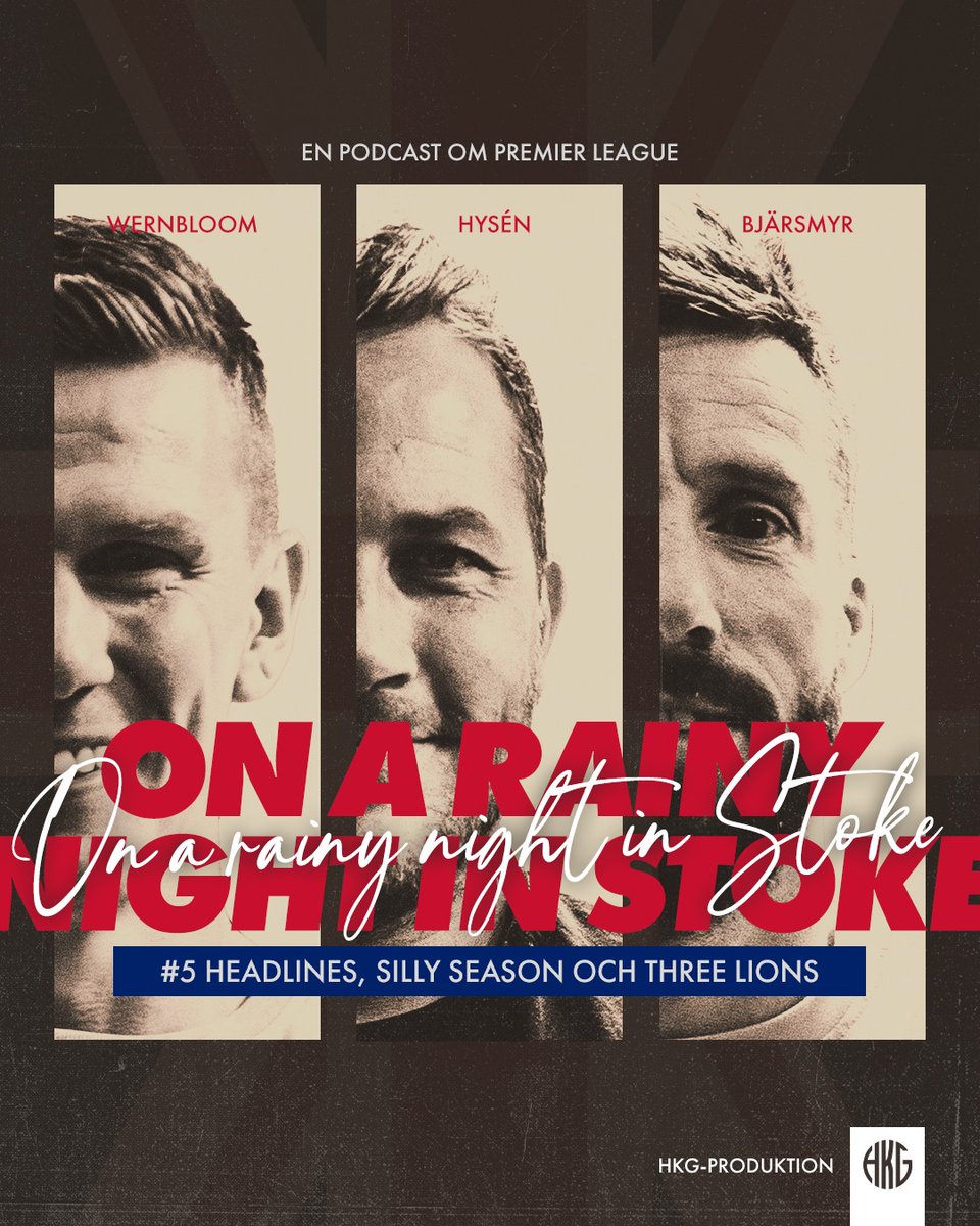 Avsnitt 5: Headlines, Sillyseason och Three Lions

🎧open.spotify.com/episode/32HFXj…

📺 youtu.be/i7KCAUWdKAY?si…