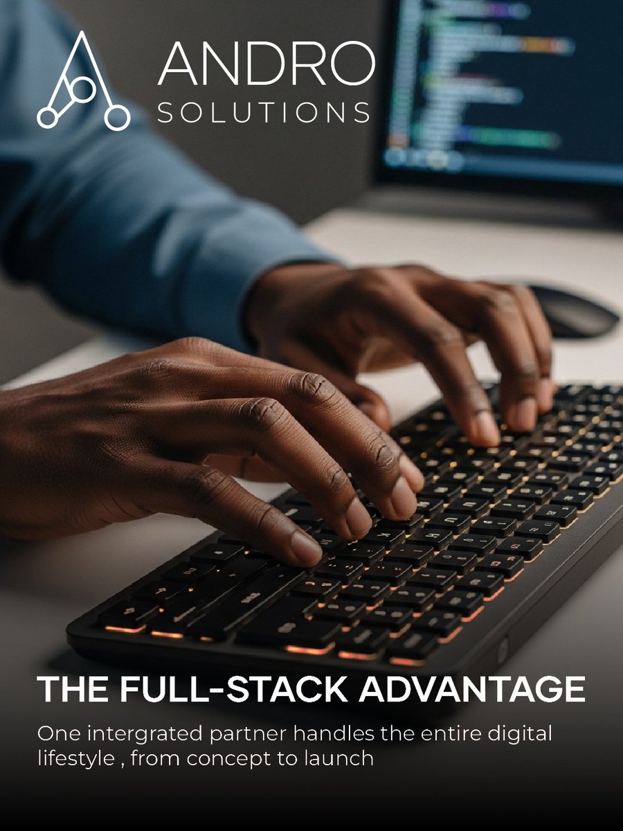 Andro_Solutions's tweet image. Stronger tech begins with the right partner. Andro Solutions provides services designed to improve performance, reduce costs, and support long-term growth. Learn more about how we can support your vision.
#AndroSolutions #TechServices #BusinessGrowth #Creative #SmartDevelopment