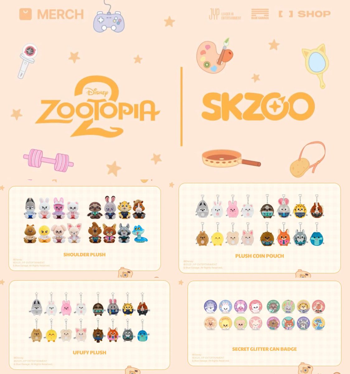 📢］SKZOO x Zootopia 2 POPUP MD ＼ スキズとズートピアのコラボ