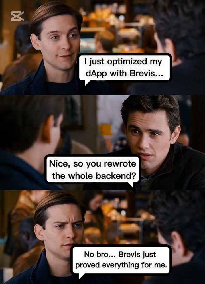 Iam_Miekal's tweet image. GM Zkats

Discussing @brevis_zk to a Dev frnd