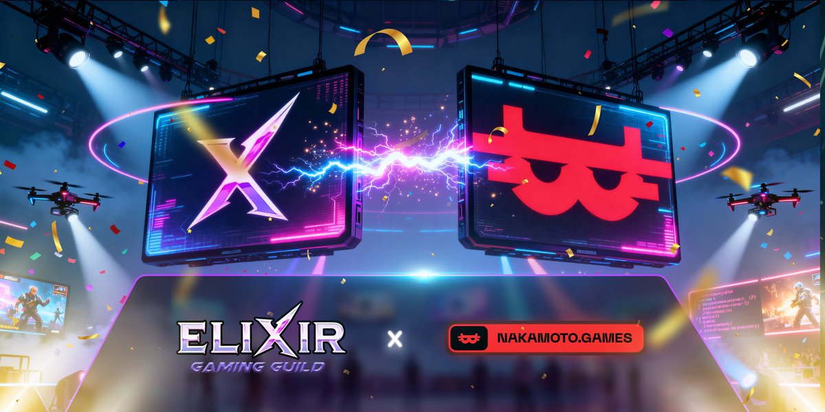 🚀 Nakamoto Games x <a href="/ElixirGuild/">Elixir Gaming Guild</a> - GAME NIGHT IS ON! 🎮🔥

A brand-new tournament is dropping, and it’s time to dominate Zombie Outcast!

Nakamoto Games is proud to collaborate with <a href="/ElixirGuild/">Elixir Gaming Guild</a> for an epic Web3 gaming showdown, packed with action, rewards, and a full community
