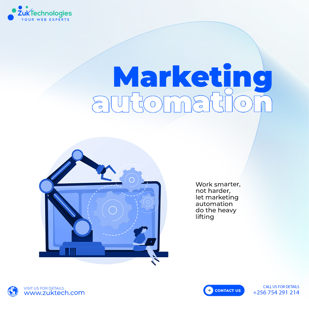 ZukTechnologies's tweet photo. Imagine your marketing running 24/7… without you lifting a finger. That’s the power of automation. contact us now to get started +256 754 291 214 https://t.co/iJV2rAkVME