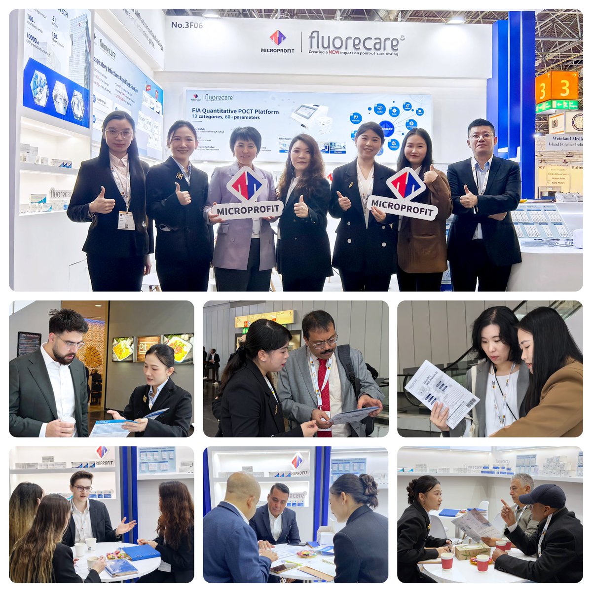 A Great Start at MEDICA 2025! 🇩🇪✨
Thank you to all partners, distributors, and new friends who visited us today and shared valuable insights. 🤝
See you in the coming days at Hall 3 | Booth 3F06! 📍
#MEDICA2025 #MicroprofitBiotech #fluorecare #IVD #MedicalDevices