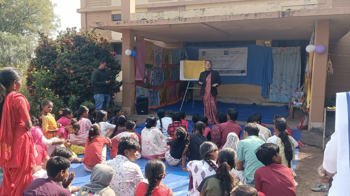 samekit_k's tweet image. Empowering young minds through skill learning! ✨
Samekit Jan Vikas Kendra – Khuntpani &amp;amp; Sini
Together, we are shaping confident, creative &amp;amp; capable future leaders. 🌱💪
#ChildrenWelfare #SkillLearning #YouthEmpowerment #CommunityDevelopment #FutureBuilders #SamekitJanVikasKendra