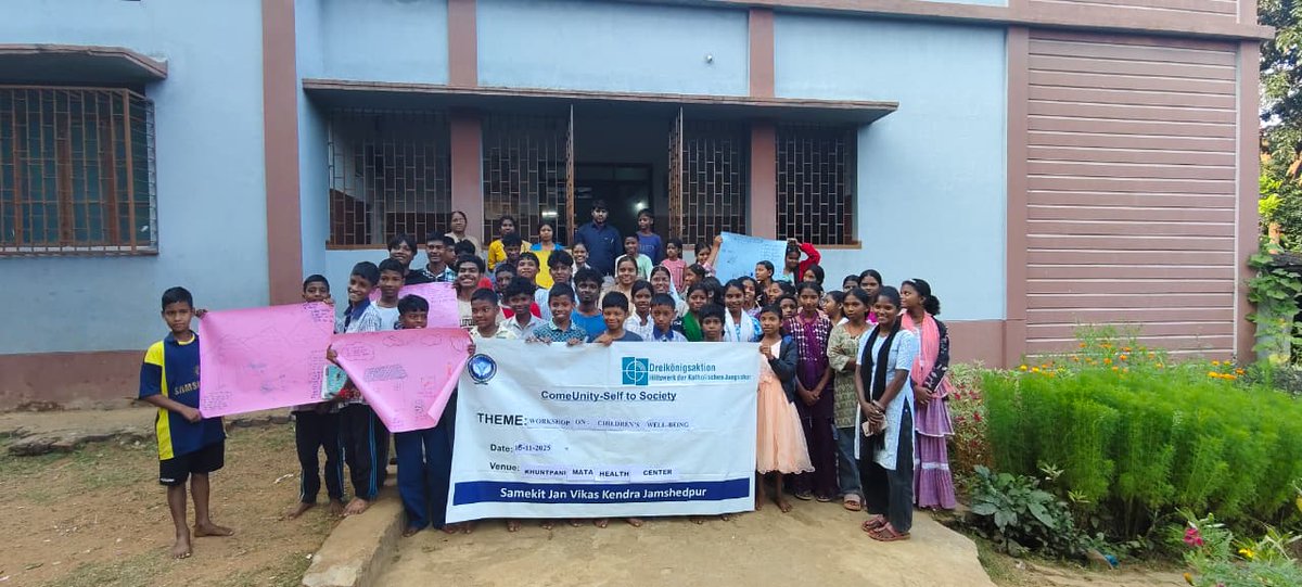 samekit_k's tweet image. Empowering young minds through skill learning! ✨
Samekit Jan Vikas Kendra – Khuntpani &amp;amp; Sini
Together, we are shaping confident, creative &amp;amp; capable future leaders. 🌱💪
#ChildrenWelfare #SkillLearning #YouthEmpowerment #CommunityDevelopment #FutureBuilders #SamekitJanVikasKendra