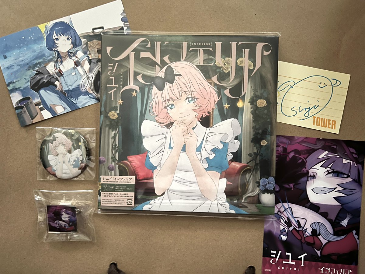 フラゲと諸々の特典です タワレコ新宿店のキャンペーン で貰える