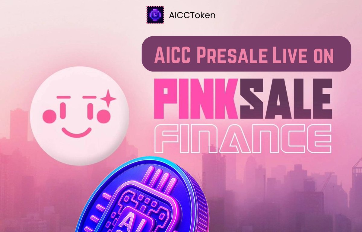 AICC Presale is still ongoing, If you’ve been following the project, this is the stage where positioning matters the most.

The utilities, the roadmap, and the early support the project is getting show exactly why many are locking in their spots now.

Early entries always benefit