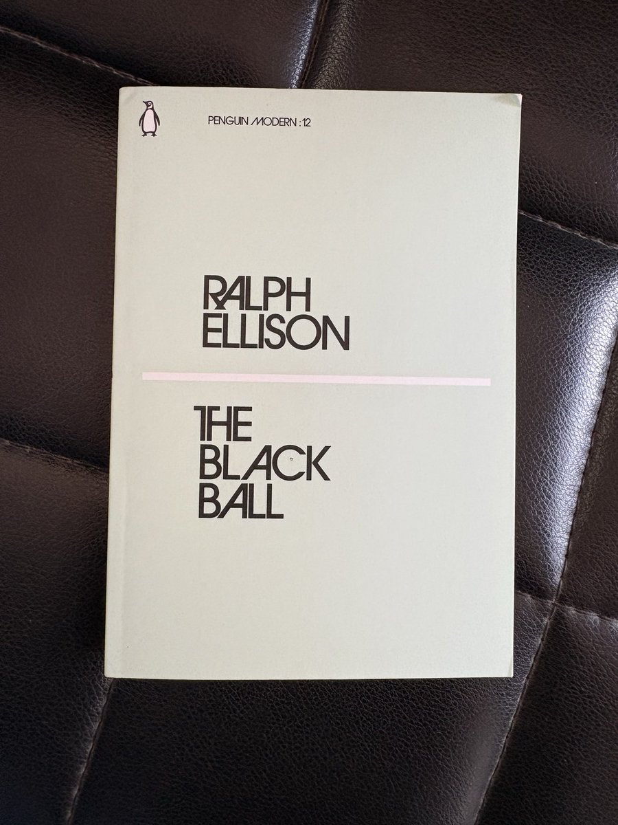 SSohaard's tweet image. Added another classic to my shelf today 📚
The Black Ball by Ralph Ellison — my very first Ellison read.
Slowly building a small but meaningful collection of timeless classics, one book at a time ✨
#PenguinModernClassics #RalphEllison #bookstoread
