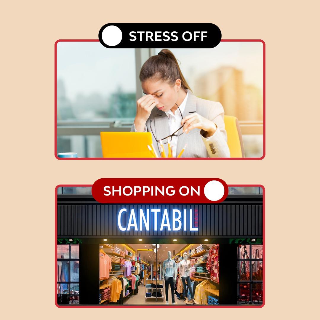 When life gets heavy, Cantabil gets trendy. 

Stress off, shopping on, and confidence instantly restored.

#cantabil #cantabilfashion #menswear #womenswear #cantabilstyle #OOTD #CantabilIndia #shopping #Online #Stylish #Outfits #Weekdaychill