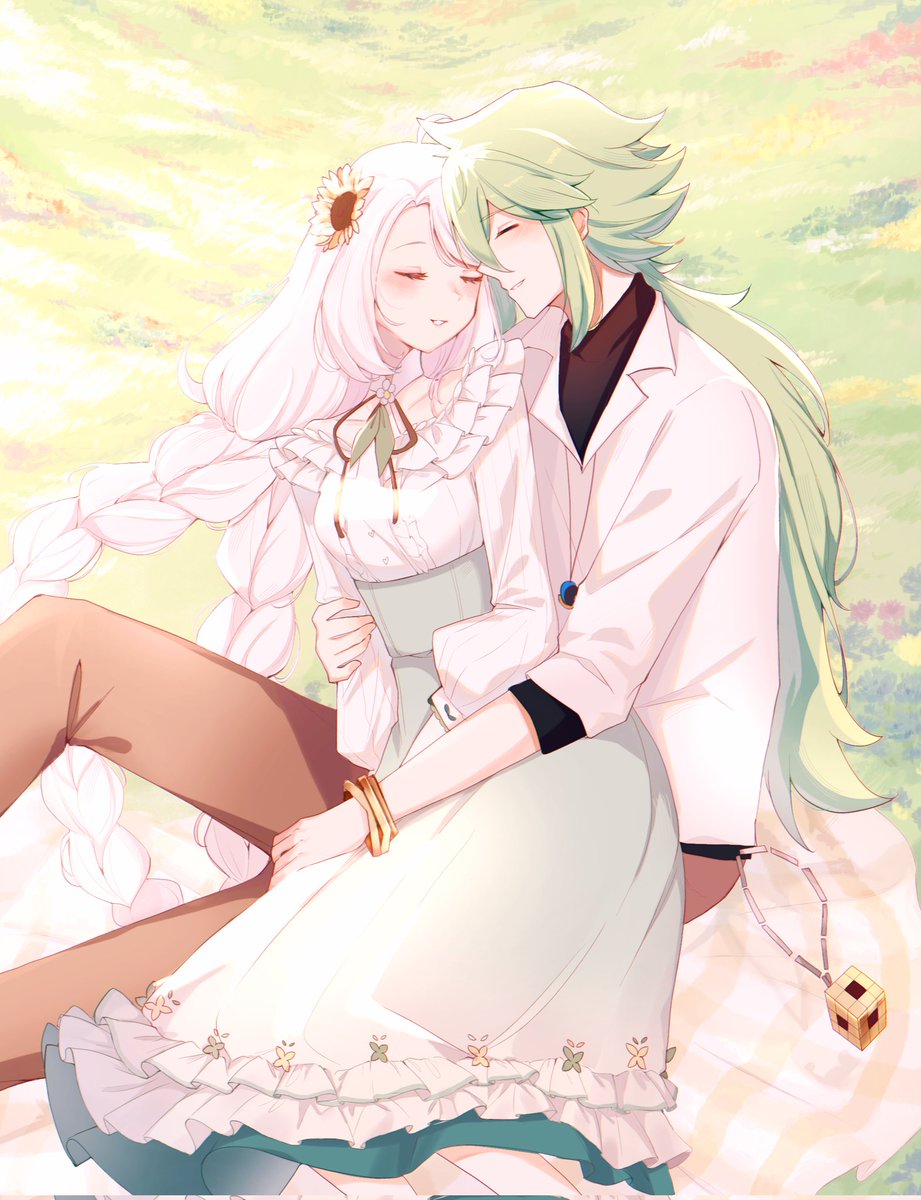 fafu_paf's tweet photo. ⏦ﾟ♡︎ミ  get to know my yumeship !! 

✦ fandom: Pokémon
✦ pairing: N x Cinthya
✦ ship name: Springshipping 🪻🌸
✦ relationship: Dating
✦ about sharing: Sharing! https://t.co/DVBEVXnjwU
