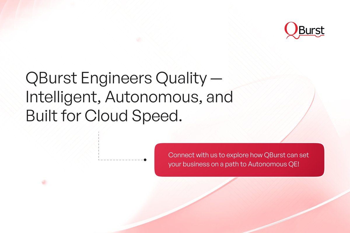 QBurst's tweet image. As an Everest Group–named Major Contender in Quality Engineering, QBurst’s consistent delivery excellence enables faster releases, better quality, and seamless experiences across digital platforms. Learn about how we can set you on a path to Autonomous QE: bit.ly/48PIdpt