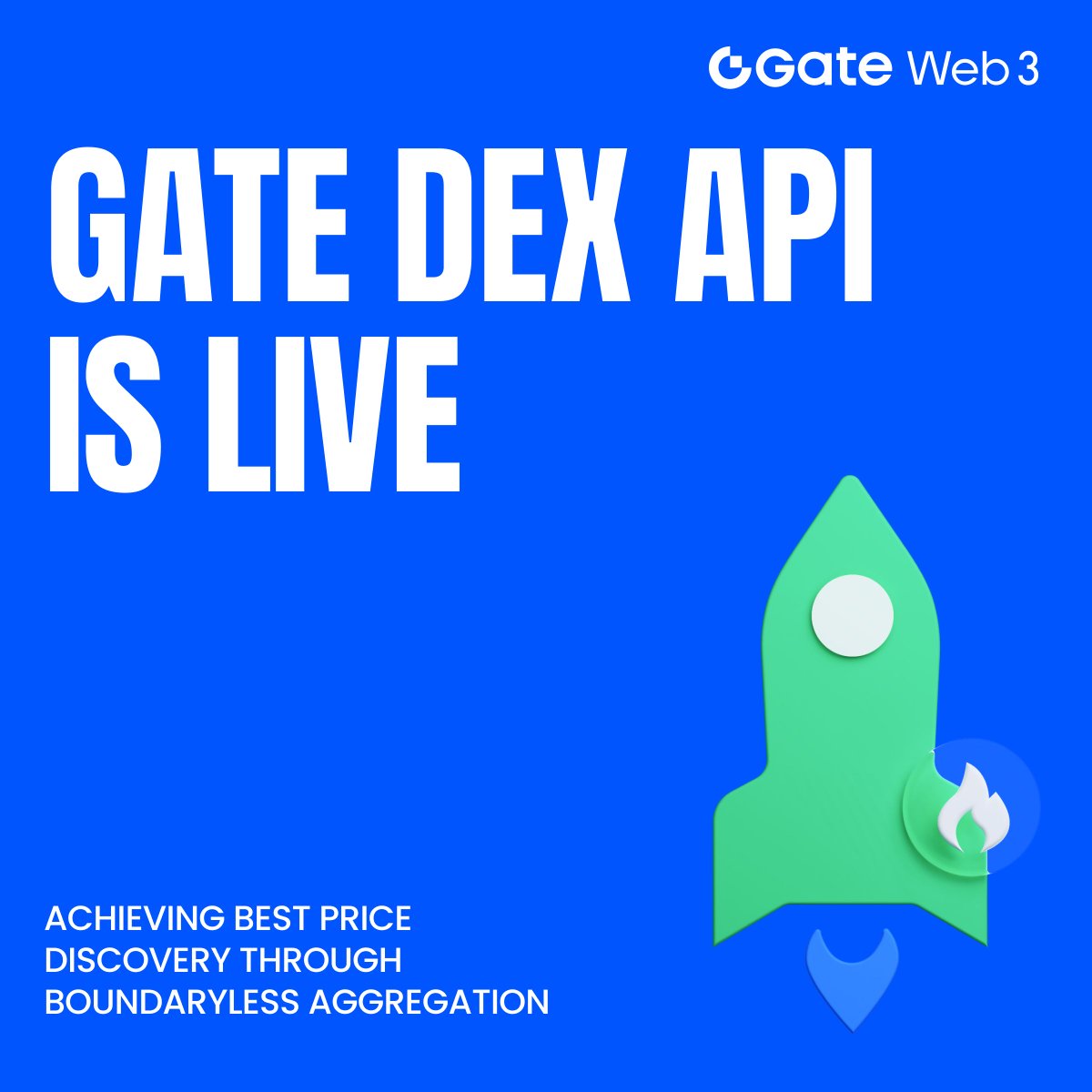 GateWeb3_HQ's tweet image. 🚀 Gate DEX API is LIVE!

🔹 Multi-chain aggregation: 18 chains + 1200+ DEX liquidity
🔹 Full features: Price query / Routing / Gas estimate / Broadcast
🔹 Real-time token tracking, compatible with Gate Fun / Pump.fun
🔹 Fast &amp;amp; reliable: &amp;lt;100ms avg response, 99.9%…