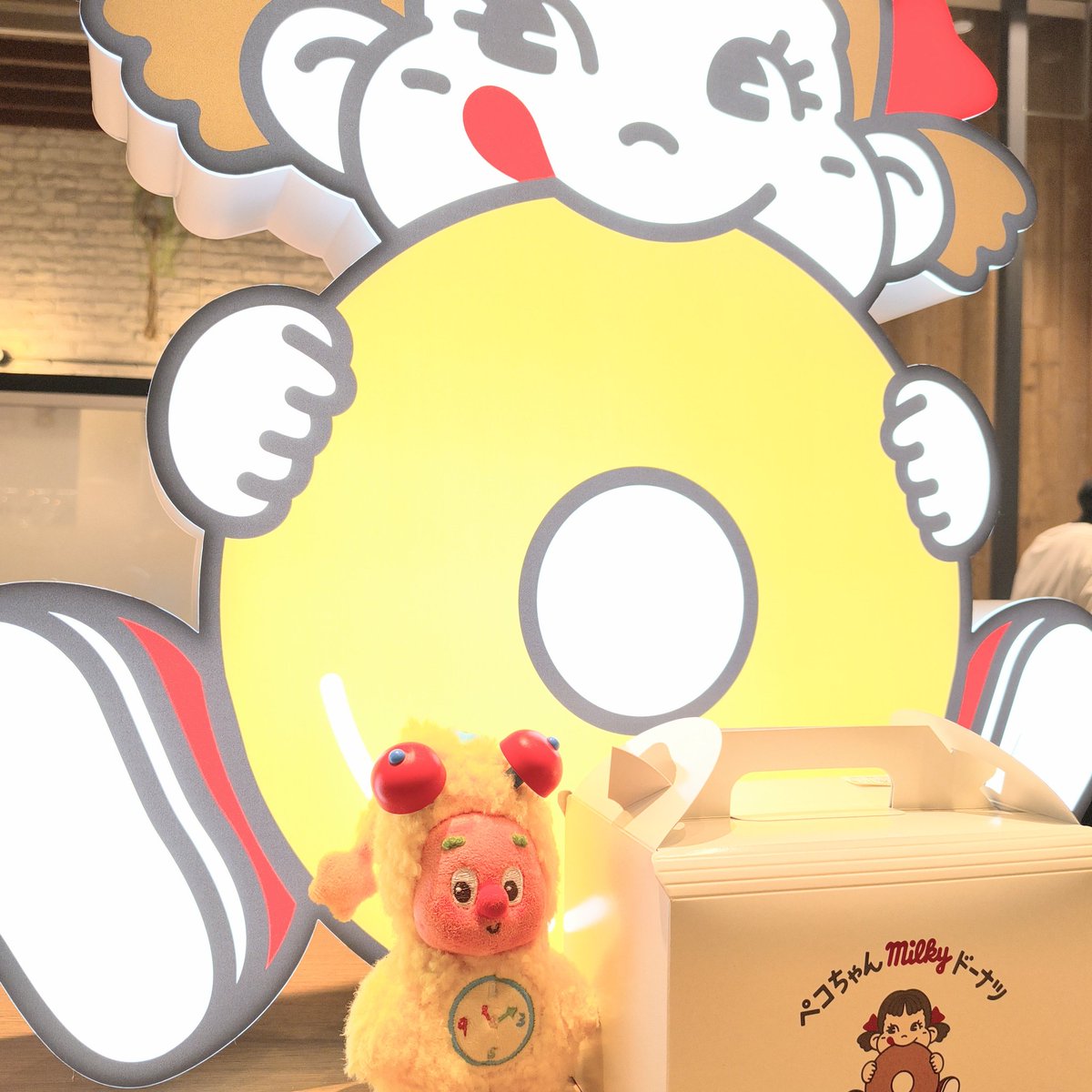 すんごいドヤ顔してるね⏰️
一緒に🍩食べようね✨