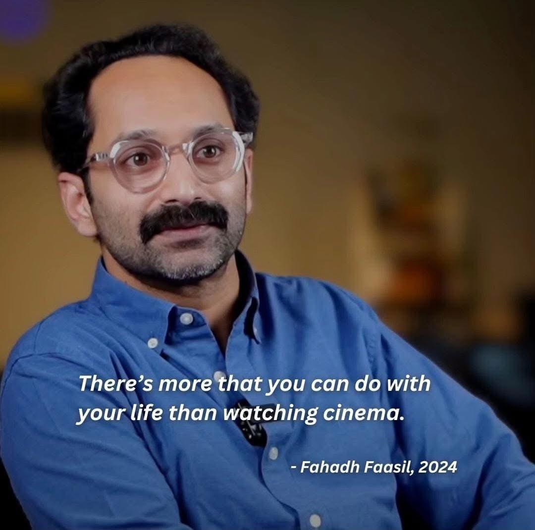 KeralaBxOffce's tweet image. #FahadhFaasil Statement !! 😐