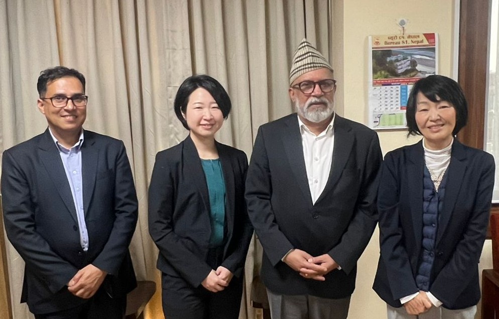 Great interaction today with officials from the Japan International Cooperation Center on training and continuous education for Nepali civil servants in Nepal and expanding opportunities in Japan. Also, a pleasant moment to recall my own student days <a href="/IUJ_en/">Int'l University of Japan</a>.