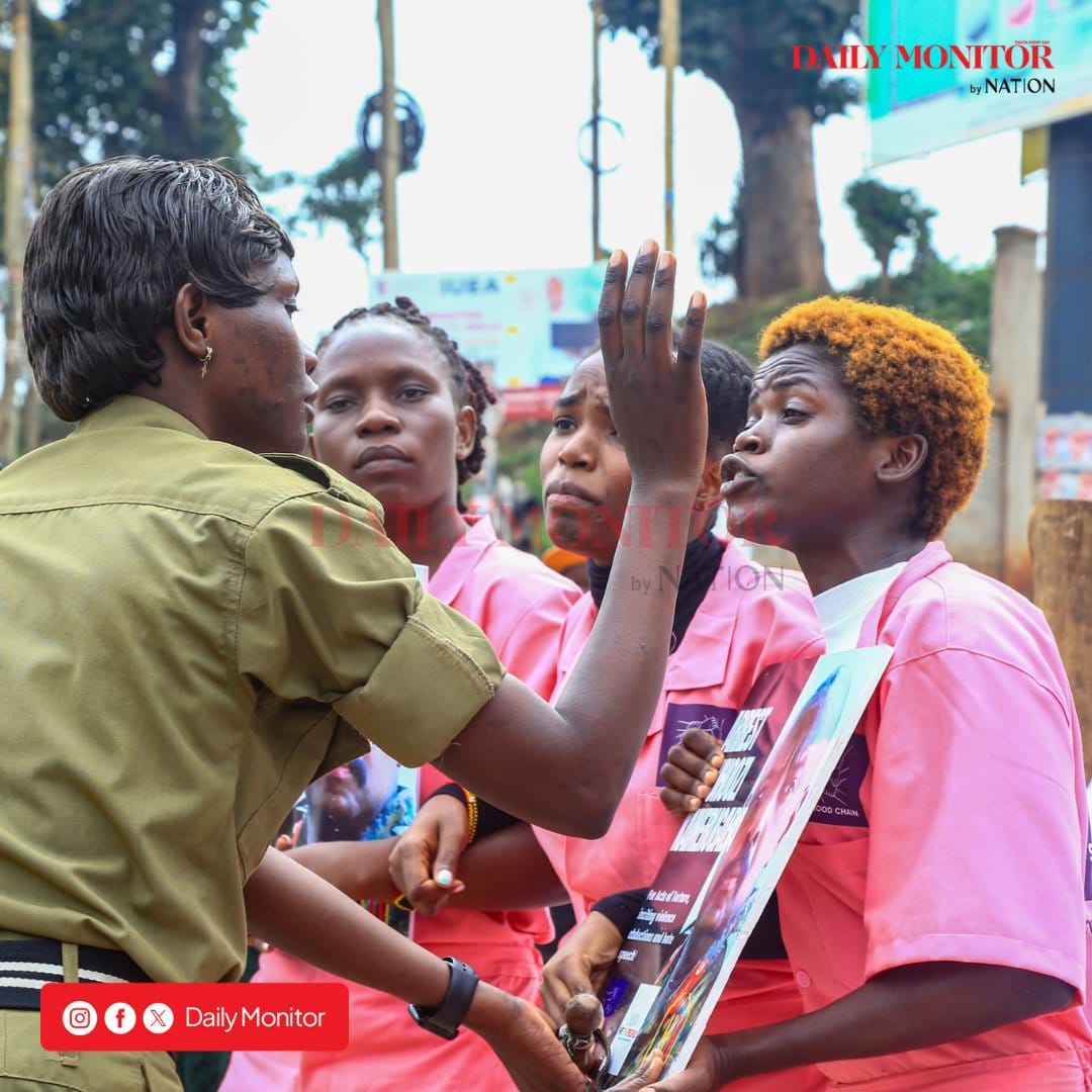 WeThePeopleUg's tweet image. We stand in solidarity with the 3 women activists @KobusingyeNora @ClaireNamara12 and @AloikinOpoloje from @Sisterhood_Intl that are facing political persecution for holding the president&apos;s son accountable for abduction and torture!
#StopAbuseOfPowerUG 
@whrdinitiative