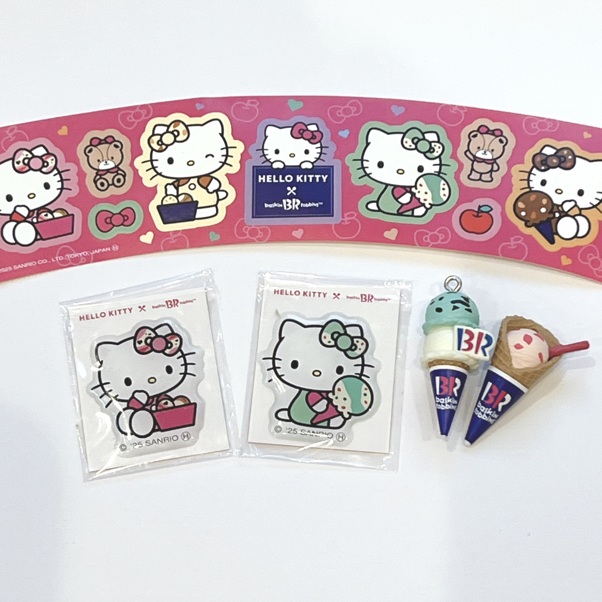 サーティワン、ぷっくりシール2種もようやくゲットしてきたよー