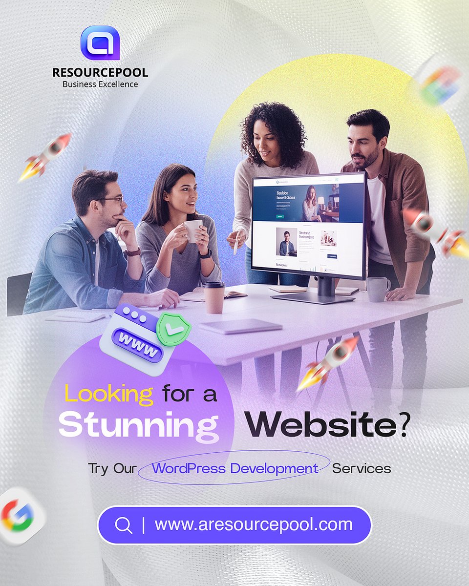 aresourcepool's tweet image. Looking for a Stunning Website? Try Our WordPress Development Services. Get fast, modern, and custom-built sites that boost your brand and drive results. Elevate your digital presence with Aresourcepool today!

#WordPressDevelopment #WebDesign #WebDevelopment #ShopifyExperts