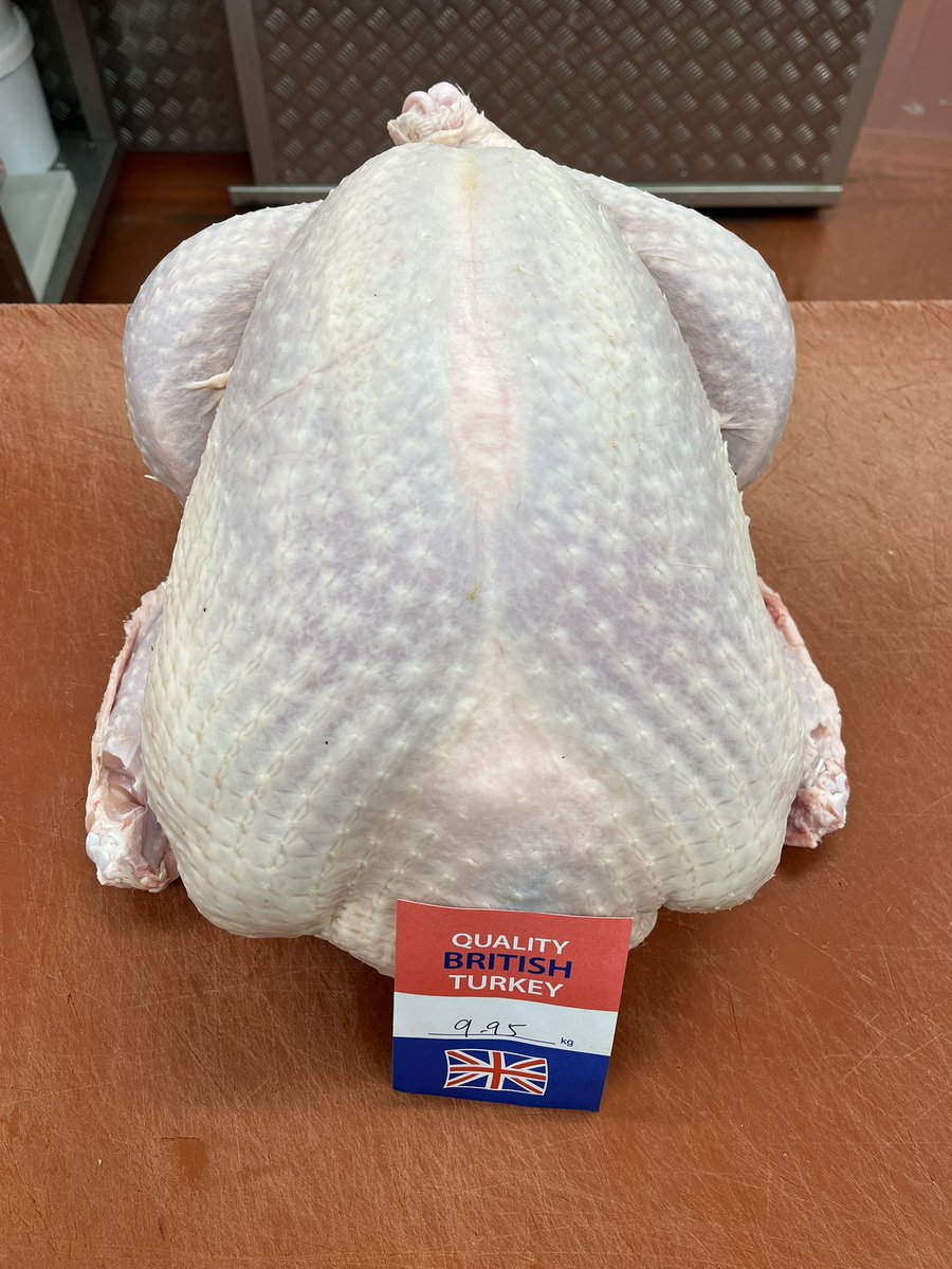 Morning… it’s started. 🦃