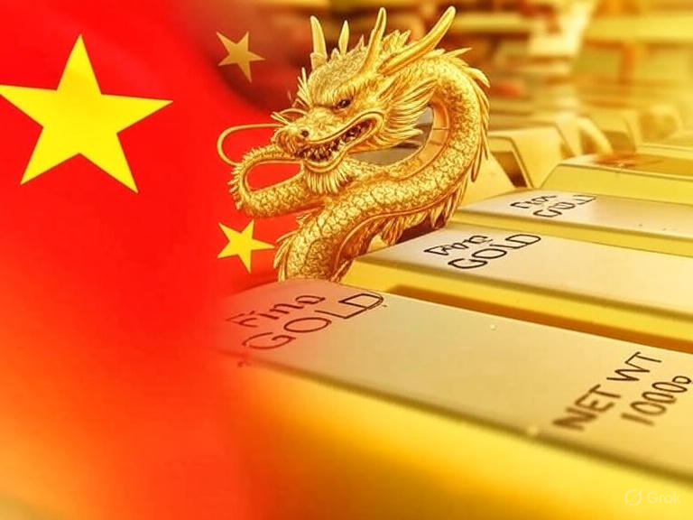 🔥🚨 BREAKING NEWS 🚨🔥
THE GOLDEN DRAGON STRIKES AGAIN! 🐉💰 China hits the Jackpot Once again with another record breaking gold find!
China just uncovered one of the largest gold deposits in its modern history — a massive Dadonggou strike estimated at 1,444 tonnes of gold worth