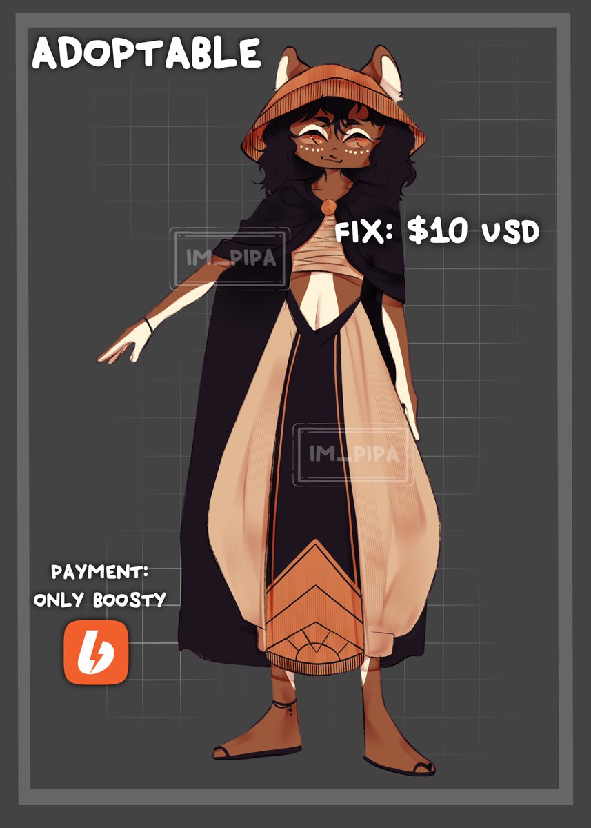 im_pipaa's tweet image. Adopt
Fix price $10 usd, payment via Boosty
Dm or comment to claim

#adopt #adoptable #furry