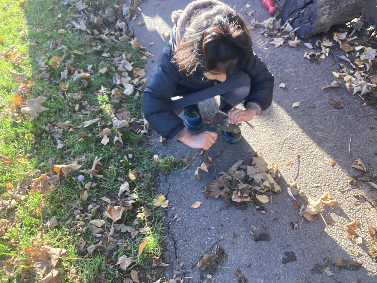 Yesterday, in Welly Time, Reception used their sense of touch. They selected softer things to make nests for their hedgehog and squirrel to hibernate in. 🦔🐿️ #findingthelight #flourishingcommunities <a href="/stchris_trust/">St Christopher’s Trust</a>
