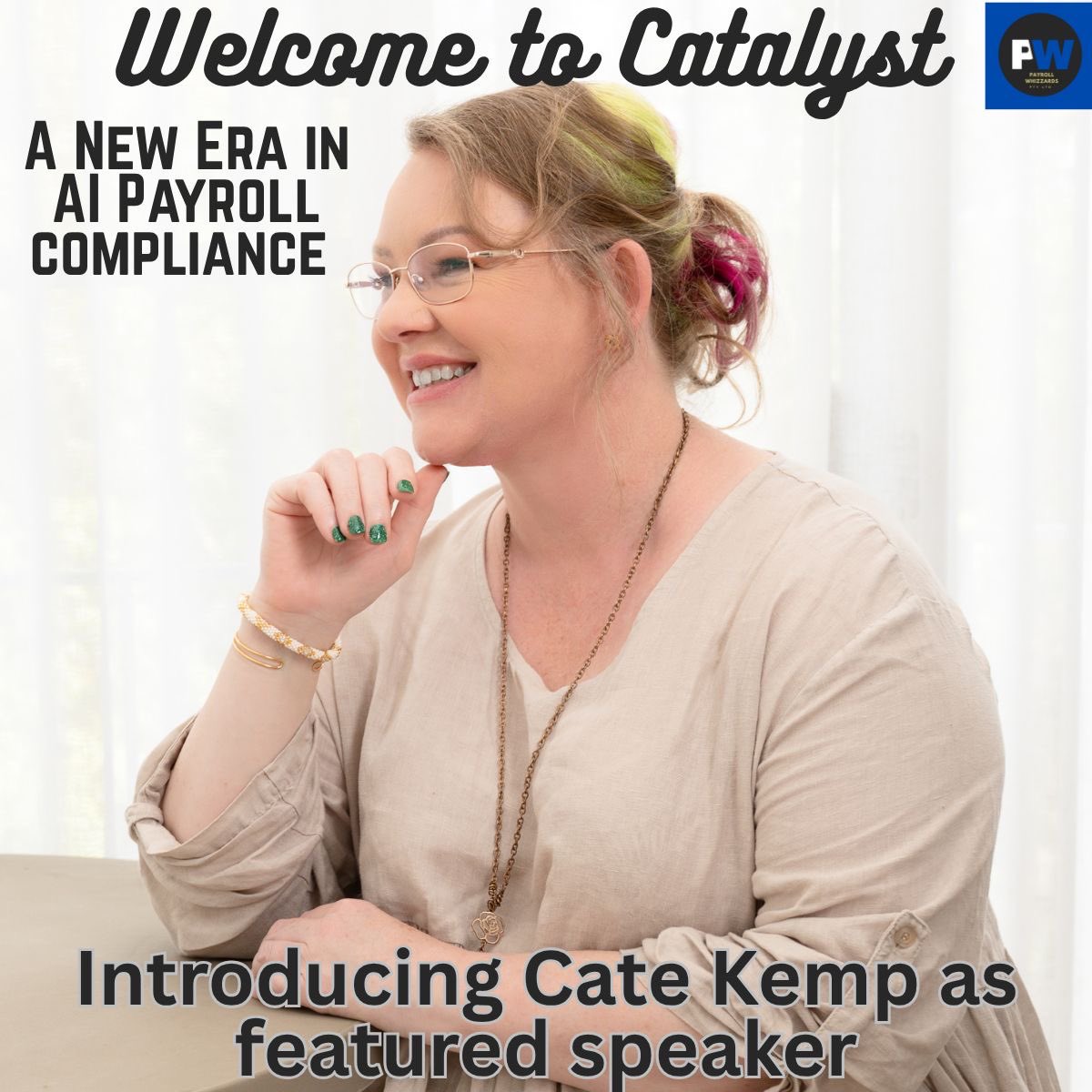 CateKemp's tweet image. Thrilled to be joining Margaret Lilburne for Catalyst: A New Paradigm in AI Payroll Compliance. 

Don’t miss this powerhouse session with killer insights. 

See you in View Sydney Hotel! 

👉 Register: eventbrite.com.au/e/catalyst-a-n… 

#payrollsolutions #financialconsultant #sydneyevents