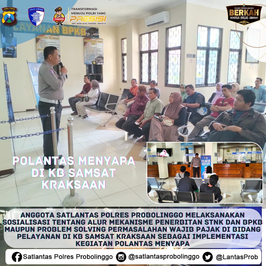 Satlantas Polres Probolinggo tweet media
