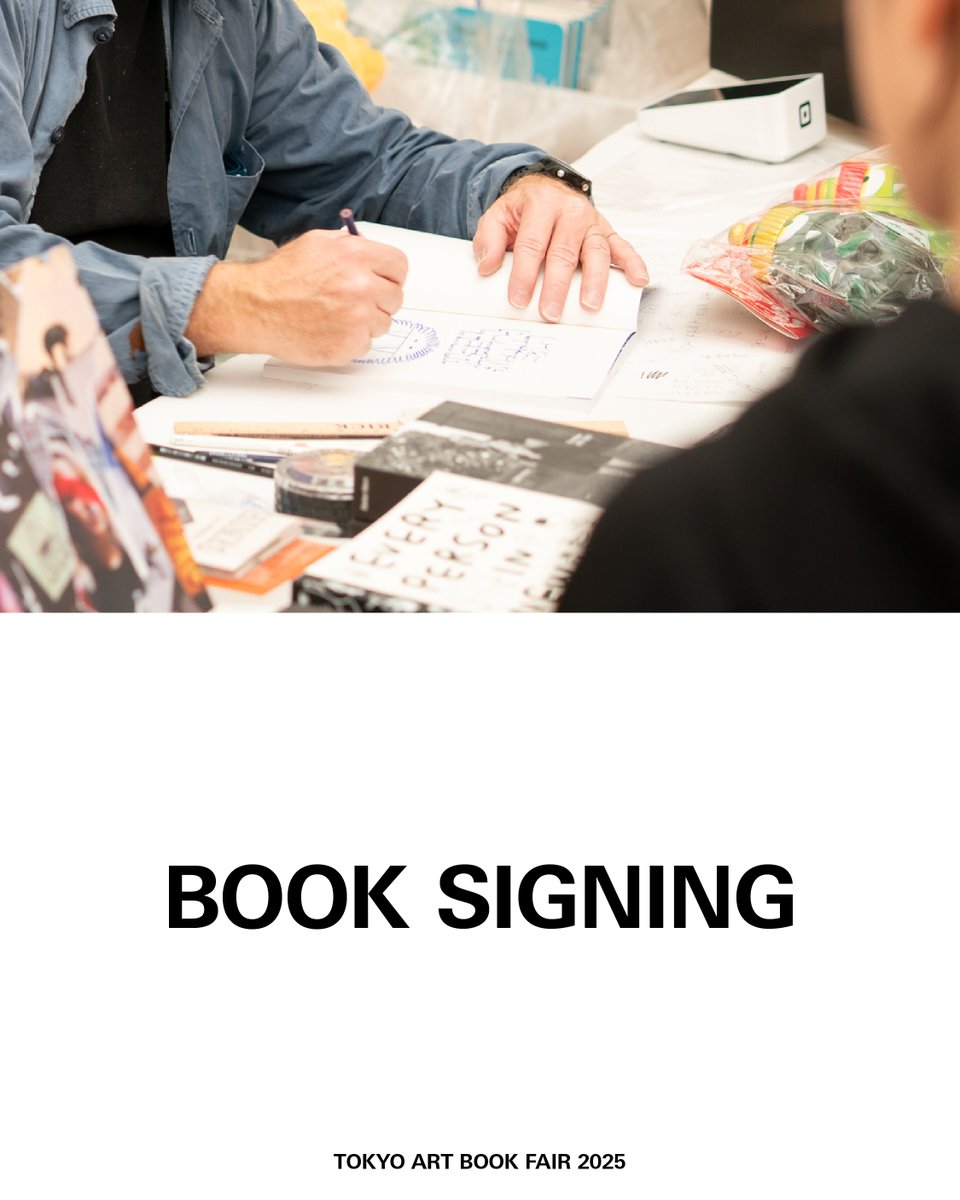 〈BOOK SIGNING〉TABFの会期中、多くの出展者さんが作家によるブックサイニングを企画してくださっています✒️
チケットをご購入の際は、ぜひサイニングの日程もチェックしてみてください！
※11月20日（木）12:00よりTABF入場券を販売開始いたします。

Many of the exhibitors will be holding  book