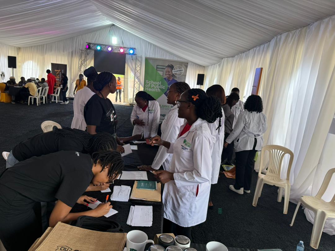 CIUuga's tweet image. Still buzzing from a successful Saturday at the Phaneroo Manifesto GIC! The #CIU team loved connecting with ambitious prospective students. Ready to launch your career in Health, Business, or Tech? Your future starts here!  #FutureReady #Admissions #Lead #Innovate #Transform