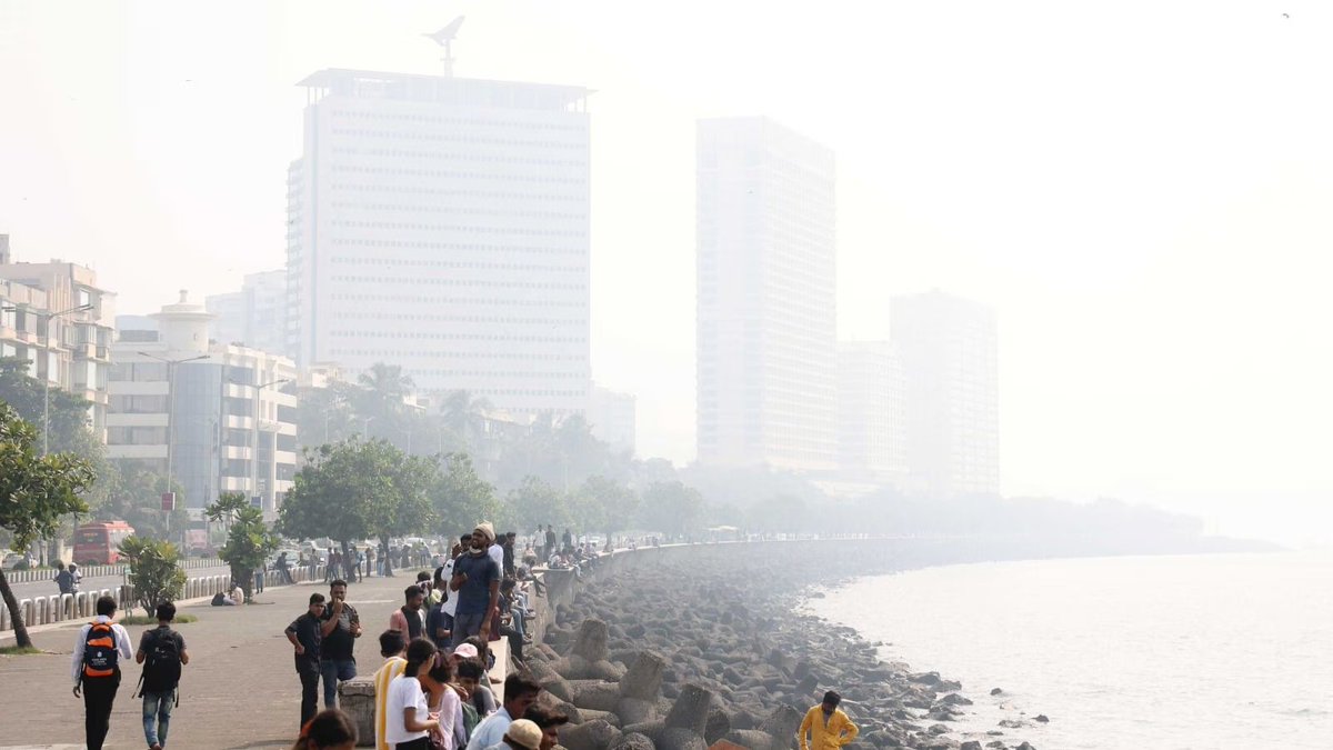 NalinisKitchen's tweet image. Mumbai AQI: 171
New York AQI: 15

The city of dreams, Mumbai, may give you money, but it silently kills your health dreams with its air quality. This may be one of the reasons why wealthy people are leaving India.