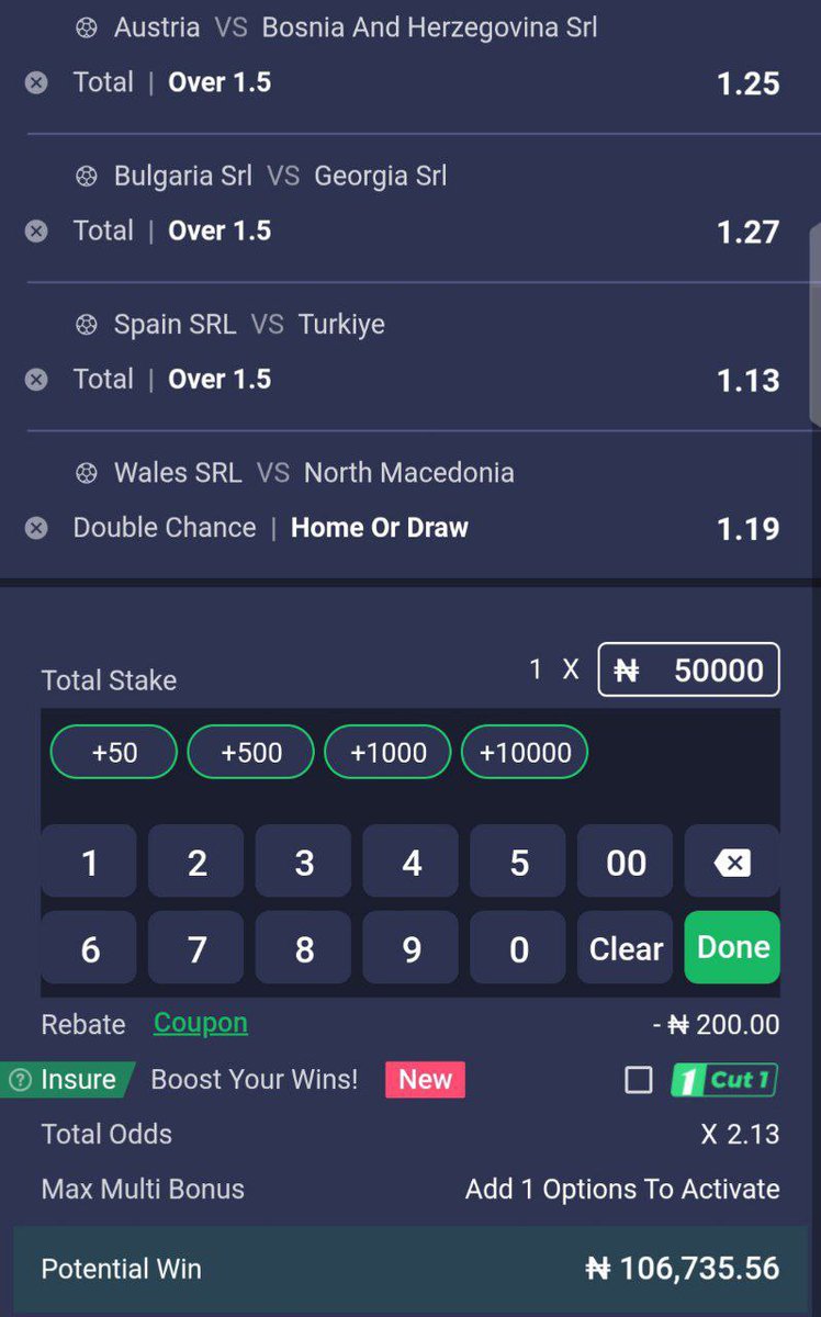 FORECAST_1's tweet image. Guys let cash out massive on iLOTBET this morning 🌄 

ilotbet.com/?op=register&amp;amp;c…

2: ODD available on ILOTBET 

ILOTBET code 👉 DGKMY8