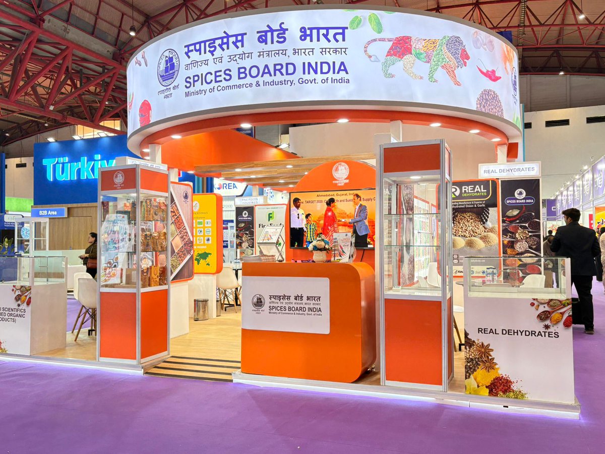Spices_Board's tweet image. Spices Board India at SIAL Interfood Indonesia 2025! Showcasing India’s finest spices to the global food industry @DoC_GoI 
#SpicesBoardIndia #IndianSpices #SIALInterfood2025 #Indonesia