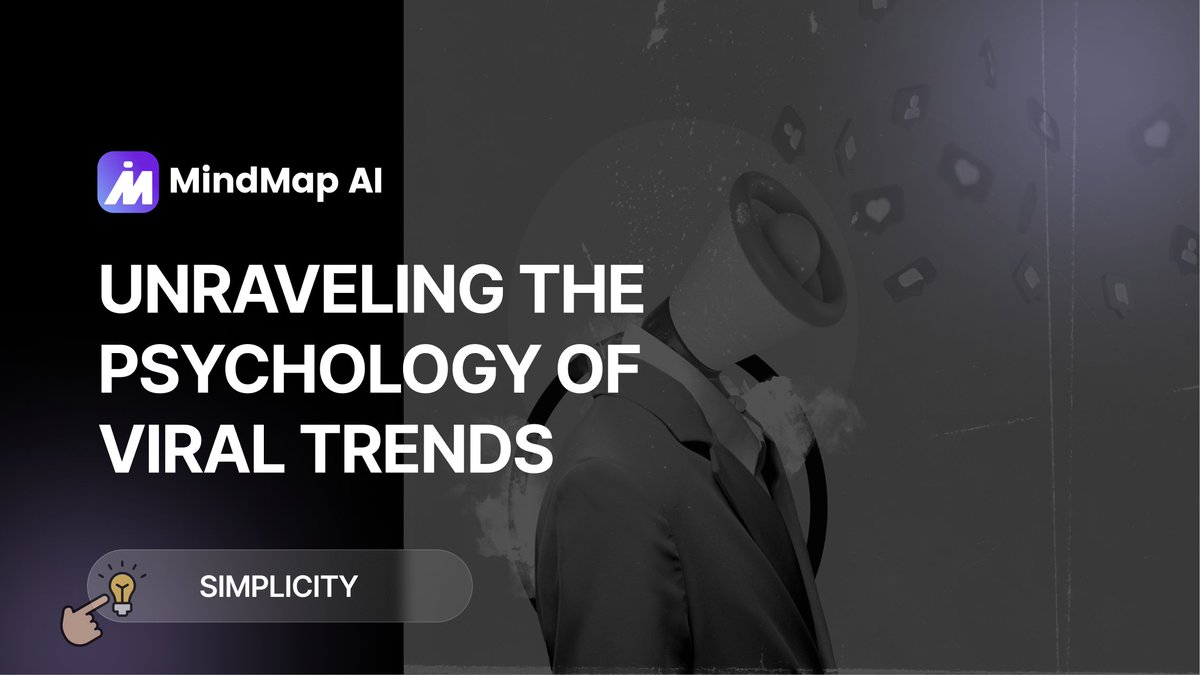 MindMapAI_App's tweet image. Want to know what makes ideas go viral? 

Discover the psychology behind trends and how emotions, simplicity, and social proof drive virality → mindmapai.app/blog/10/unrave…

#mindmapai  #mindmapping  #versatilethinking #aitools