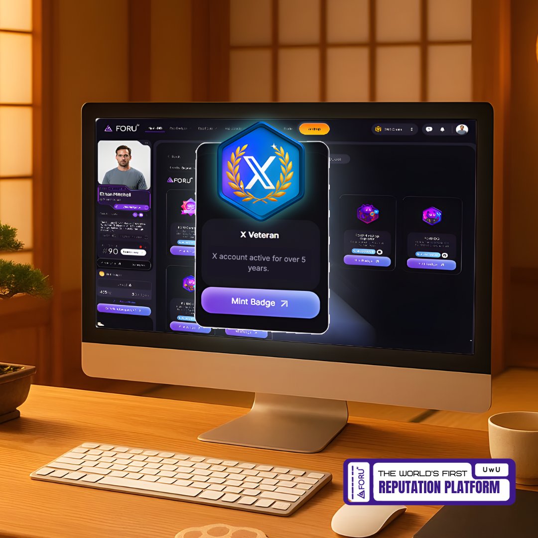 foruai's tweet image. X VETERAN BADGE 🛡️

You&apos;ve survived 5+ years on X. 

You&apos;ve been through: Bull runs and bear markets 
Countless rugs and memes 🤡

Every timeline cycle imaginable

Unlocks early access to rewards and exclusive communities that value OGs. 🧩

Mint yours → social.foruai.io/signin/index.h……
