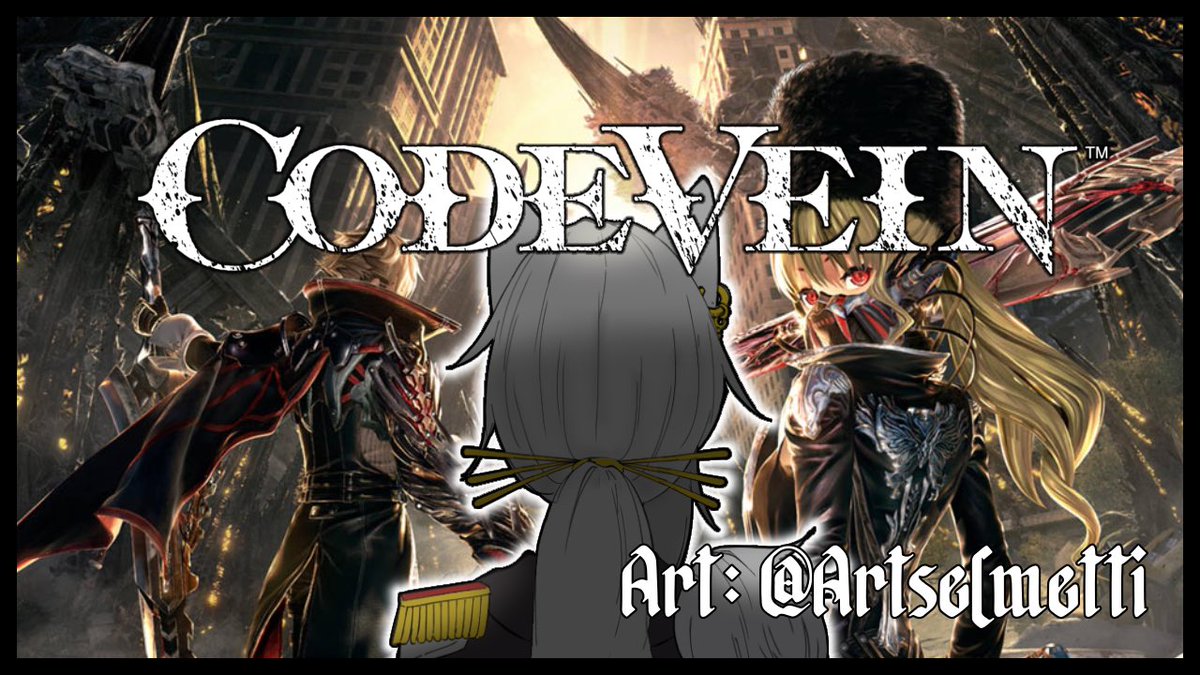 Shir0_Tamaya's tweet photo. {Code Vein}

Art: @artselmetti 

We’re taking a detour!

🕑: 11/18, 10:00 PM EST (11/19, 10:00 WIB, 12:00 JST)
Waiting Room Below ⏬

#Tamaya_Shir0 #HeistshinStart #Vtuber #ENVtuber https://t.co/1gWlzGqxtX