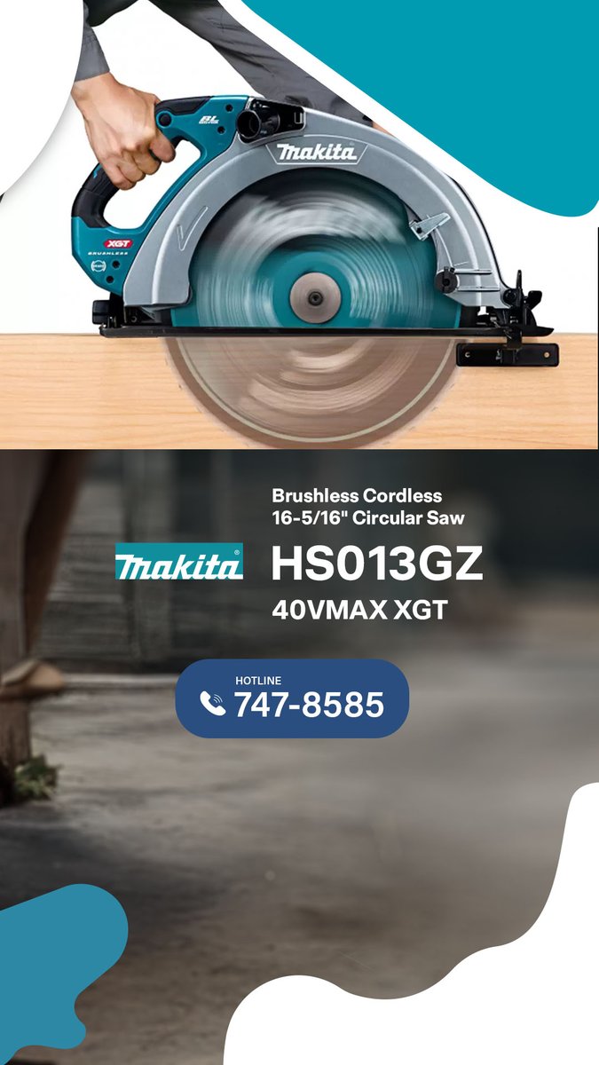 Makita 40V MAXX GT Brushless Circular Saw gives you the freedom to work anywhere on the job site or at home. No compromises, just pure cutting performance. 💪 #Makita #MakitaMaldives #STOMakita