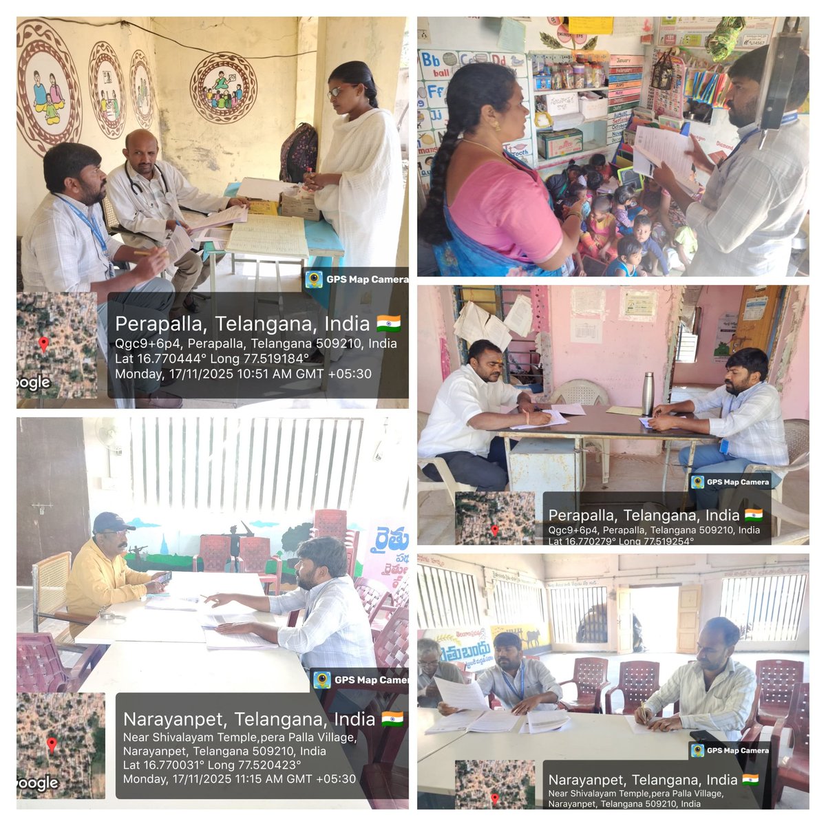 PCMGPCs's tweet image. Field-level PAI 2.0 data verification at Perapalla GP with Secretary &amp;amp; line dept staff. Reviewed indicators to ensure accuracy &amp;amp; reflect ground realities. 
– Dharmarapu Mahesh, PRA Telangana 
#PAI2 #DataVerification #GramPanchayat